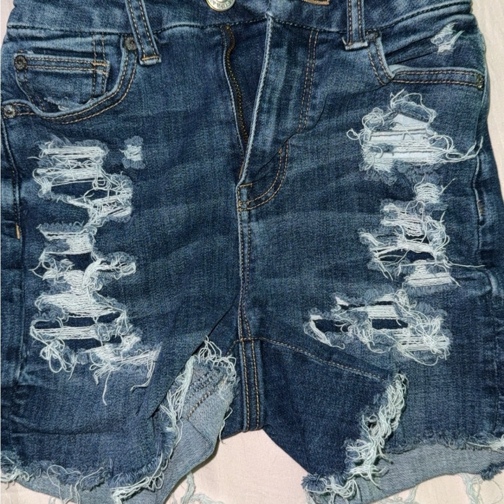 American Eagle Outfitters Light Blue Denim Shorts